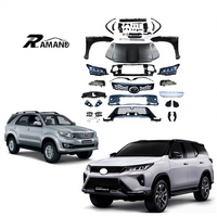 Body Kit untuk Fortuner 2012 - 2015 Konversi ke Fortuner 2023 Legender Aksesoris Facelift untuk Toyota Fortuner 2014 Bodykit