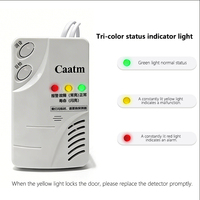 Détecteur de fuite de méthane à semi-conducteur CAATM JT-CA319N Alarme de gaz naturel adaptée aux cuisines domestiques