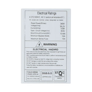 <span class=keywords><strong>Lg</strong></span> electronics panneaux solaires 400watts 400watts poly module <span class=keywords><strong>solaire</strong></span> 450w 400 w pv panneaux poly photovoltaïque sur grille trempé verre - Product Image 3