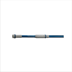 Tongkat Aluminium Teleskopik Ukuran Besar, Pegangan & Kunci Mewah 0.8 & 1.1 Mm Tebal