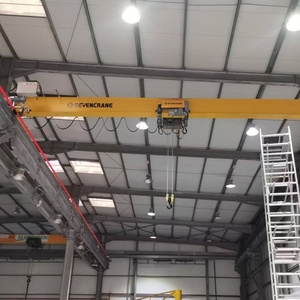 Various Mechanical Equipment Ce Certified 5 Ton Single Girder Overhead Bridge Crane Motor Gear Remote Control European Type for - Product Image 1