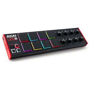 Akai Professional Lpd8 - Contrôleur MIDI USB pour ordinateur portable - 8 pads, 8 boutons - Noir et rouge - Product Image 2