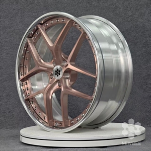 722Auto NB Jantes forgées brossées argentées en 2 pièces 18-22 pouces 5x112 5x120 8.5J pour BMW 3 <span class=keywords><strong>4</strong></span> 5 <span class=keywords><strong>7</strong></span> X3 X5 M3 M4 M5 - Product Image 3