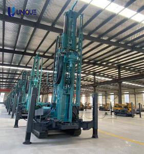 Máquina perforadora de pozos, plataforma de perforación de agua de 400m para suministro de agua de fábrica, plataforma de perforación de pozos de oruga de alta eficiencia - Product Image 1