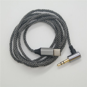 Câble audio de type C à 3,5 mm, adaptateur analogique blindé tressé pour appareils numériques - Product Image 1
