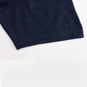 T-shirt da <span class=keywords><strong>uomo</strong></span> a maniche corte con scollo a O, in <span class=keywords><strong>maglia</strong></span> di <span class=keywords><strong>lana</strong></span> merino 180gsm, anti-UV, stampa serigrafica, asciugatura rapida, tinta unita. - Product Image 5