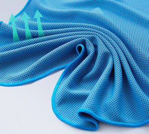 Venta al por mayor personalizado multicolor cuadros microfibra secado gimnasio sudor frío hielo deportes toallas hielo refrigeración toalla - Product Image 3