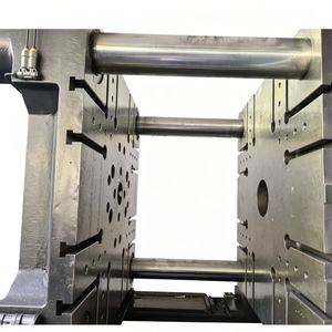 Macchina per lo stampaggio a iniezione di PET usata Haitian HA380, idraulica orizzontale da 380 tonnellate con PLC, motore, pompa e vite per preforme e tappi - Product Image 2