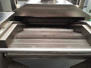 Nouvelle <span class=keywords><strong>friteuse</strong></span> multifonctionnelle commerciale de haute qualité, à vide continu, alimentée au gaz, en acier inoxydable, pour les chips de bananes fraîches - Product Image 5