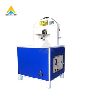 High configuration bend pipe elbow curved oval tube belt sanding grinding polishing buffing machine