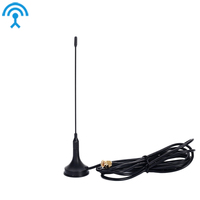 Antena Magnetik Vertikal Modem LTE 4G 3 Dbi High Gain Murah Pabrik untuk Luar Ruangan 915 MHz LoRa GSM