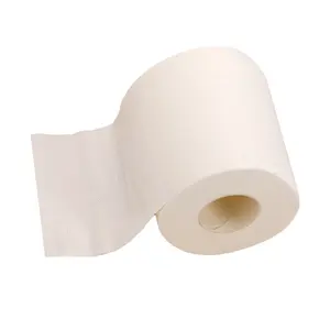 Nhà vệ sinh mô giấy tùy chỉnh 3-ply mô giấy 100% Trinh gỗ bột giấy lõi giấy vệ sinh