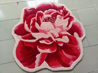 Tapis de fleurs personnalisé tuffeté à la main Anime fait à la main découpé à la main tapis de maison