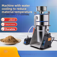 Pulvérisateur électrique à flux continu pour herbes, broyeur ultrafin à déchirure cellulaire, moulin à poudre, machine de broyage pour le traitement des perles