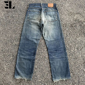 Pantalones cargo de lona de pato, sarga de algodón con lavado desgastado, holgados y rectos, tácticos, para trabajo y patinaje - Product Image 3