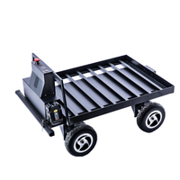 FOLO-4WD 150KG Chariot de transport industriel personnalisé à 4 roues pour entrepôt, chariot de picking, robot chariot à suivi automatique