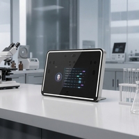 Miroir Intelligent de Bien-être avec Écran Tactile Intuitif pour Visualisation des Indicateurs de Style de Vie, Analyse de Santé par IA, Alimentation par Prise, Beauté et Santé