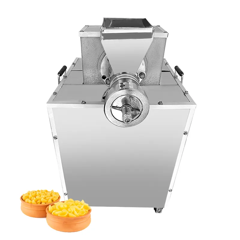 Automatic Factory Stainless Steel Spaghetti Making Machine Macaroni Shells Pasta Lunga Extruder Machinery