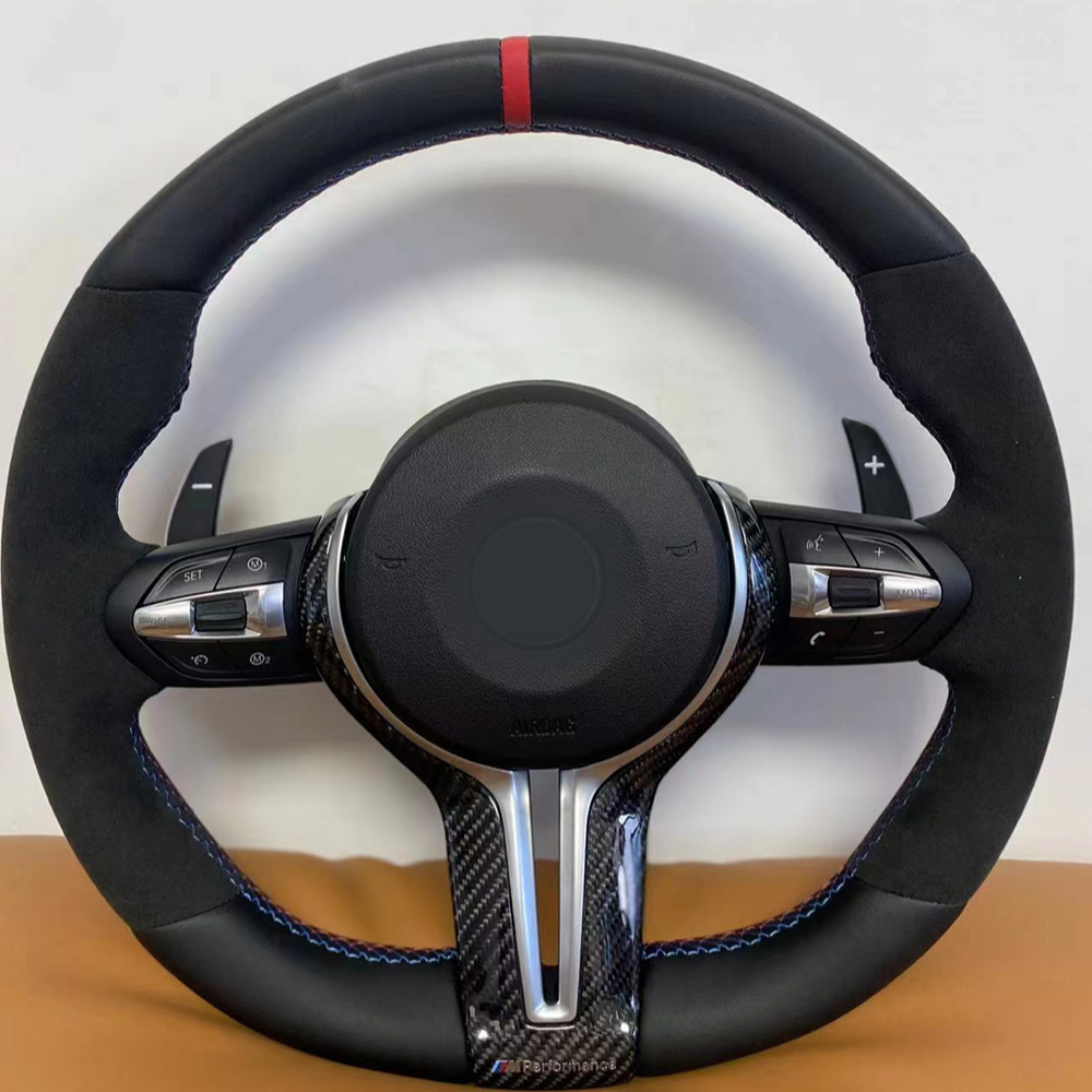 Для BMW 1/2/3/4 серии X1/X3/X4/X5/X6 M2/M3/M4 Автомобильное рулевое колесо в сборе кожаная модернизация интерьера Автомобильная электроника