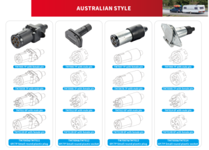 5P/6P/7P/12P/13-Poliger Maßgefertigter Australischer Anhängerstecker-Kabelbaum für Fahrzeug-Rücklichter, Blinker und Bremslichter - Product Image 3