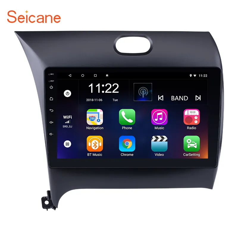 9 Inch All-in-One Android 12.0 Car Radio GPS for KIA K3 FORTE SHUMA Cerato 2013-2017 with AUX USB Steering Wheel Control
