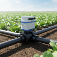 Vanne à boisseau sphérique numérique intelligente temporisée YaTun IOT en plastique pour le contrôle à distance de l'irrigation
