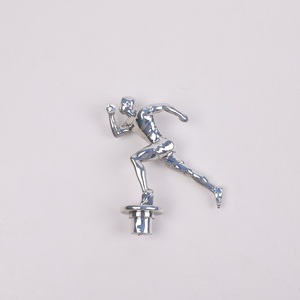 Factory Supplier of Plastic Star Award Trophy Parts for Token Use Plastic Crafts