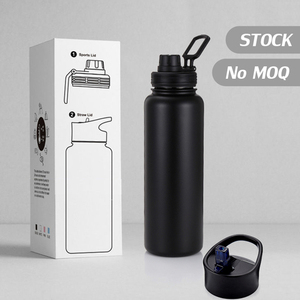 ขวดน้ำสแตนเลสมีฝาปิด ปลอดสาร BPA ใช้ซ้ำได้ เก็บความเย็นได้นาน 24 ชั่วโมง - Product Image 3