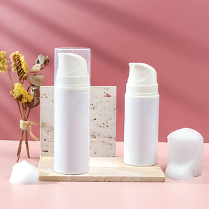 Flaconi Premium <span class=keywords><strong>in</strong></span> <span class=keywords><strong>schiuma</strong></span> da 100ml con pompa Airless a prova di perdite e Design ricaricabile per detergenti organici per la cura della pelle <span class=keywords><strong>Shampoo</strong></span> <span class=keywords><strong>in</strong></span> 3 colori - Product Image 5