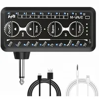 Amplificateur de guitare M-VAVE H8, mini amplificateur pour casque, combo d'amplificateurs, amplificateurs acoustiques, électriques, basse, pédale de son, delay