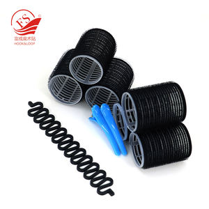 Rodillos <span class=keywords><strong>térmicos</strong></span> de nailon DIY para peinar el cabello, aspecto de autoagarre, rizadores de <span class=keywords><strong>pelo</strong></span> largos y cortos, rizos grandes, varillas de plástico, temperatura fría - Product Image 2