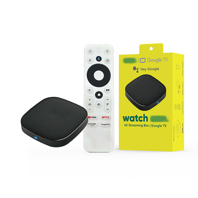 Om&nn Android 14 8K Quad Core Smart TV Box 2GB RAM Voice Remote 5G Connectivity New Generation Set-top Streaming Media Player