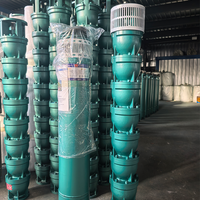 Pompe à eau submersible triphasée pour puits profond, 8 pouces, en fonte, 80m³/h, hauteur de refoulement 110m, 37kW, 380V, pour l'alimentation en eau des forages, à économie d'énergie