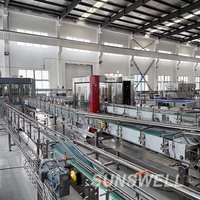 Ligne de production d'eau en bouteille haute performance Sunswell conforme aux normes internationales CE