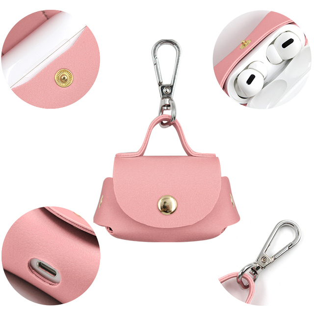 Small Earbud Carrying Case Protective Earphone Cover with Keychain Bluetooth Earphones Holder