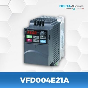 Variateur de fréquence VFD série E, modèle VFD004E21A, 0,4 kW, 0,5 CV, 230 V CA, 2,5 A, en stock – Meilleures ventes - Product Image 3