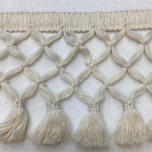 Tende in <span class=keywords><strong>pizzo</strong></span> a forma di diamante incrociato in stile bohémien Jiay, accessori, artigianato, decorazioni, fai da te - Product Image 1