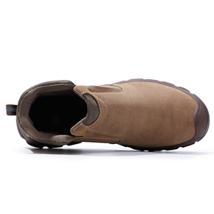 Scarpe Antinfortunistiche per Saldatura Elettrica, Antiurto, Antiperforazione, Antiscintilla, Resistenti all'Usura, con Punta in Acciaio e Fibbia in Feltro - Product Image 4