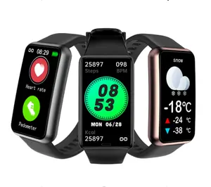 Q7新款智能手表IP67防水健身跟踪器亚马逊热运动手机手表心率手环IOS安卓