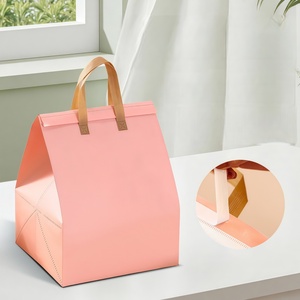 Bolsa <span class=keywords><strong>de</strong></span> Entrega Ecológica Aislante, No Tejida, Biodegradable, Compostable Después del Uso, <span class=keywords><strong>Concepto</strong></span> Sostenible - Product Image 6