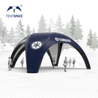 Tente d'araignée gonflable imperméable extérieure grand Gazebo Doom Air pour des événements massifs Style de structure stable