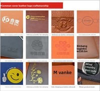 Set de Regalo de Cuaderno de Piel Sintética para Negocios, Personalizado, Grueso, de Alta Calidad, Regalo para Reuniones, Agenda de Oficina, Bloc de Notas, Papel Dowling