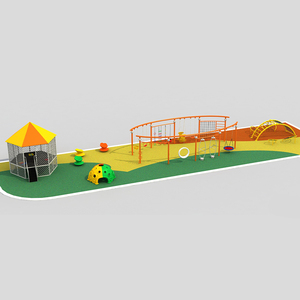 Ensemble de jeux d'extérieur pour enfants, parc d'attractions portable, toboggan pour enfants, glissades et équipement de jeux - Product Image 3