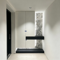 Meuble d'entrée pour la maison, armoire à chaussures en bois moderne, armoire de rangement personnalisée pour toute la maison, gain de place, salon
