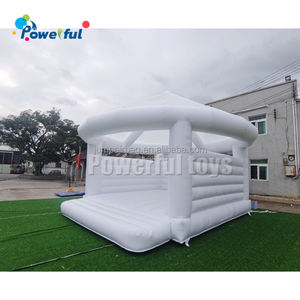 Castello <span class=keywords><strong>gonfiabile</strong></span> <span class=keywords><strong>tutto</strong></span> bianco <span class=keywords><strong>gonfiabile</strong></span> della decorazione di nozze della casa di rimbalzo di dimensione adulta - Product Image 3