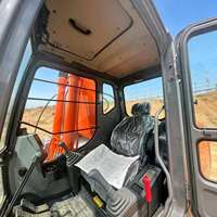 EXCAVATRICE HITACHI ZX210G D'OCCASION, ORIGINALE JAPONAISE, EXCAVATRICE À CHENILLES HITACHI ZX210 D'OCCASION, FAIBLES HEURES DE FONCTIONNEMENT