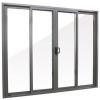 Meilleure vente de porte coulissante d'isolation thermique de réception en verre de structure de rupture thermique en aluminium du Zimbabwe
