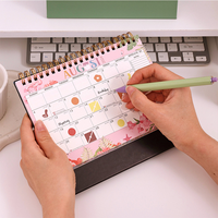 Bloc-notes personnalisé 365 jours, agenda 2026, mémo, calendrier de bureau perpétuel, support en bois, coffret cadeau d'affaires pour usage personnel