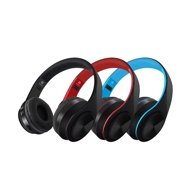 Wholesale BT5.2 Hifi Studio DJ Stereo Sound Foldable Wireless Headphone with LED Battery Indicator for Music & Gaming