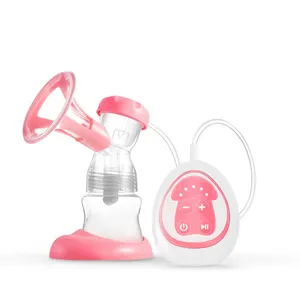 Natural Feeling 3D Pumping Mother Milk Extracting Machine Small Mini Electric Single Silicone Portable Breast Pump